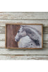 16 x 24 Peering Horse Wall Art
