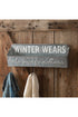 12 x 22.5 Winter Wears Six-Hook Shelf Organizer