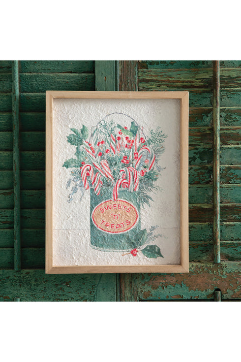 15 x 12 Sweets N' Treats Holiday Framed Art