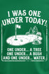 One Under Today Short Sleeve Relaxed Fit T-Shirt