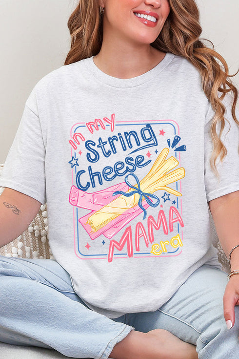 String Cheese Mama Short Sleeve Relaxed Fit T-Shirt