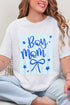 Striped Stars Boy Mom Short Sleeve Relaxed Fit T-Shirt