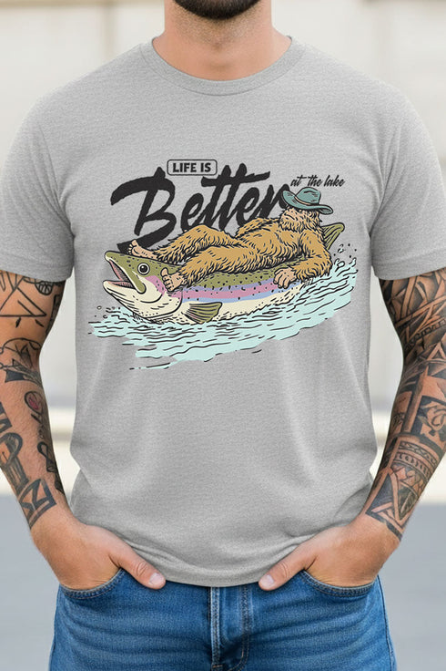 Life Is Better Floatin' Short Sleeve Relaxed Fit T-Shirt
