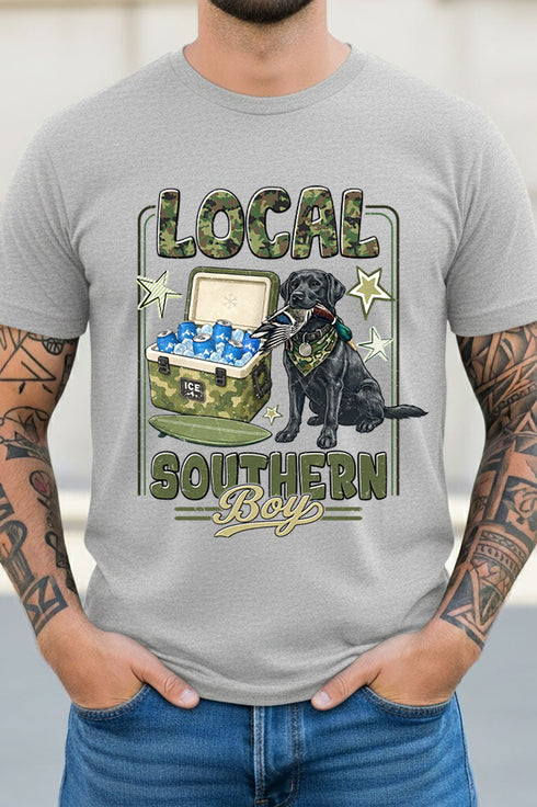 Local Southern Boy Short Sleeve Relaxed Fit T-Shirt