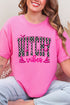 Dotted Witchy Vibes Short Sleeve Relaxed Fit T-Shirt