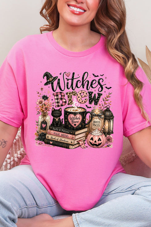Witches Brew Spells & Potions Short Sleeve Relaxed Fit T-Shirt