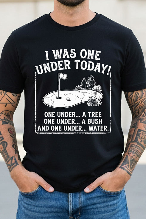 One Under Today Short Sleeve Relaxed Fit T-Shirt