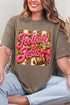 Pink Painted Football & Jesus Short Sleeve Relaxed Fit T-Shirt