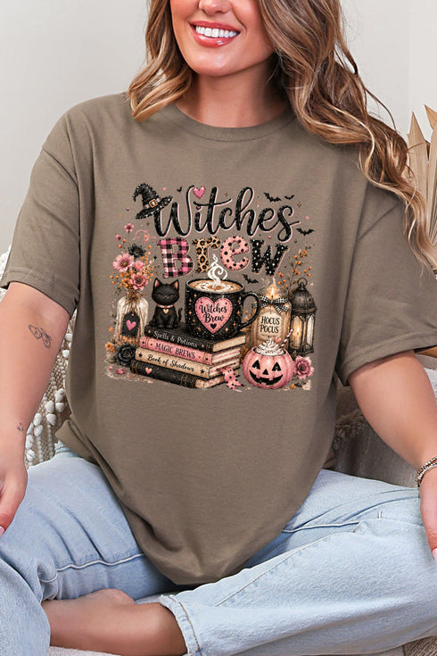 Witches Brew Spells & Potions Short Sleeve Relaxed Fit T-Shirt