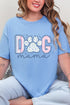 Meadow & Lace Dog Mama Short Sleeve Relaxed Fit T-Shirt