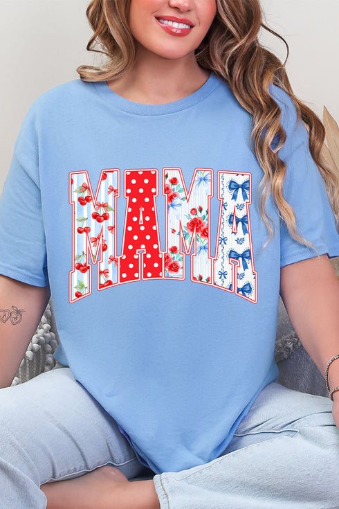 Sweet Cherry Mama Short Sleeve Relaxed Fit T-Shirt