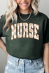 Checkerboard Nurse Short Sleeve Relaxed Fit T-Shirt