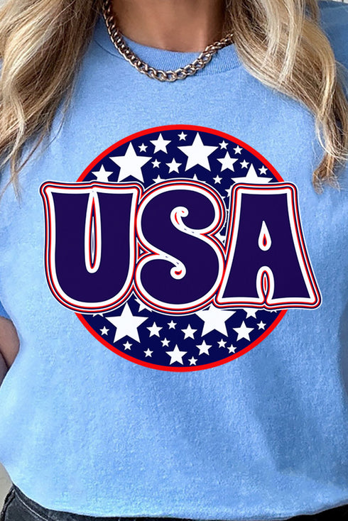 Circle USA Short Sleeve Relaxed Fit T-Shirt