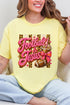 Pink Painted Football & Jesus Short Sleeve Relaxed Fit T-Shirt