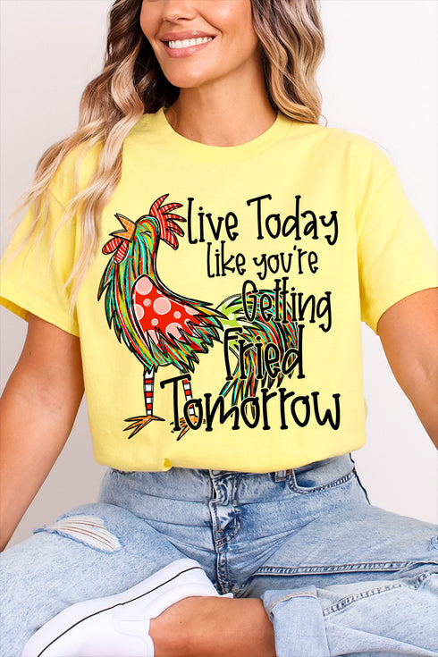 Getting Fried Tomorrow Short Sleeve Relaxed Fit T-Shirt