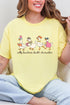 Silly Teachers Goose Parade Short Sleeve Relaxed Fit T-Shirt