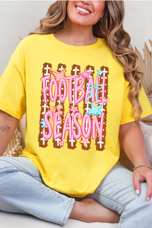 Football Season Energy Short Sleeve Relaxed Fit T-Shirt