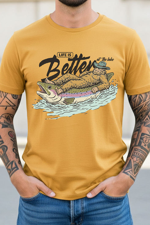 Life Is Better Floatin' Short Sleeve Relaxed Fit T-Shirt