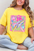Striped Oh Whale Short Sleeve Relaxed Fit T-Shirt