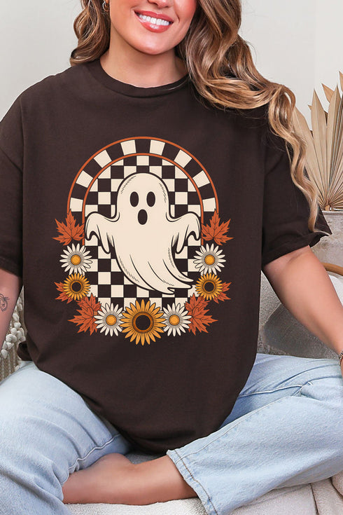 Checkered Haunt Short Sleeve Relaxed Fit T-Shirt