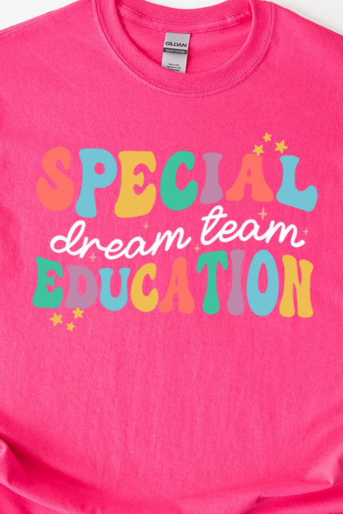 Dream Team Special Education Short Sleeve Relaxed Fit T-Shirt