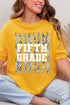 Camo School Era: Pre-K To Fifth Grade Short Sleeve Relaxed Fit T-Shirt *Choose Your Grade