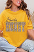 Leopard Howdy Honey Short Sleeve Relaxed Fit T-Shirt
