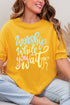 Worship While You Wait Short Sleeve Relaxed Fit T-Shirt