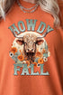 Highland Howdy Fall Short Sleeve Relaxed Fit T-Shirt