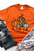 It's Fall Y'all Leopard Pumpkin Trio Short Sleeve Relaxed Fit T-Shirt
