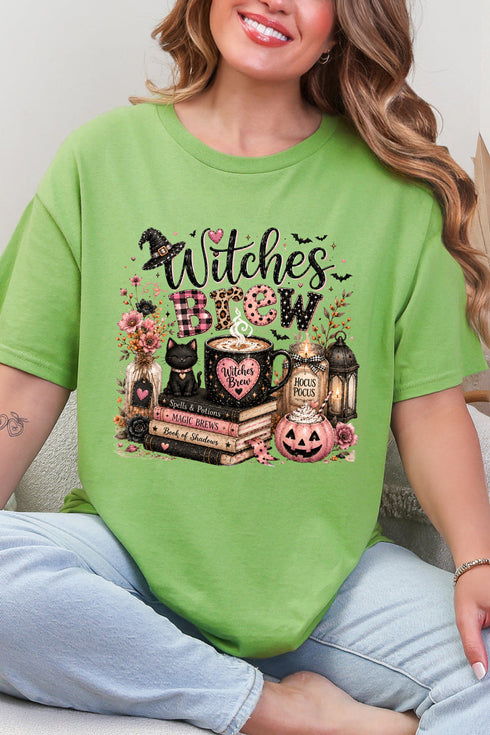 Witches Brew Spells & Potions Short Sleeve Relaxed Fit T-Shirt