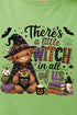 Little Witch Highland Cow Short Sleeve Relaxed Fit T-Shirt