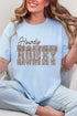 Leopard Howdy Honey Short Sleeve Relaxed Fit T-Shirt