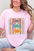 Hot Crab Summer Bright Leopard Short Sleeve Relaxed Fit T-Shirt