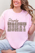 Leopard Howdy Honey Short Sleeve Relaxed Fit T-Shirt