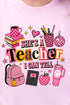 She's A Teacher I Can Tell Short Sleeve Relaxed Fit T-Shirt