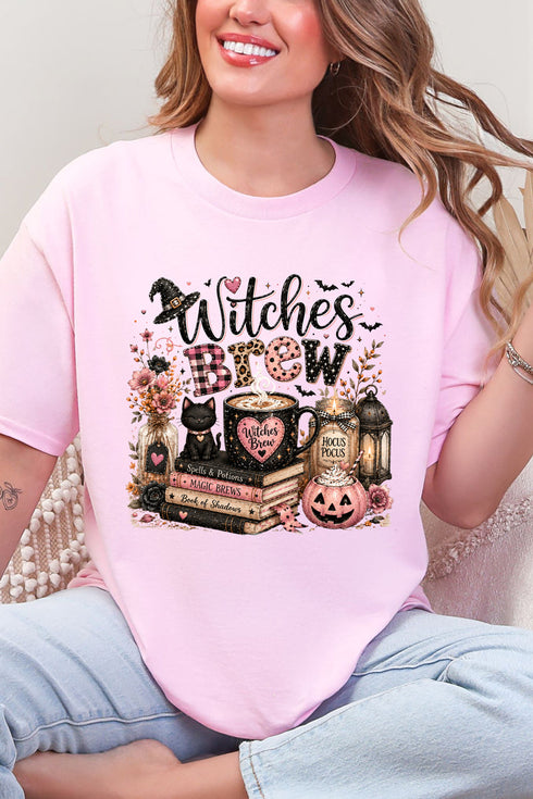 Witches Brew Spells & Potions Short Sleeve Relaxed Fit T-Shirt