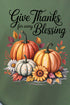 Autumn Give Thanks Short Sleeve Relaxed Fit T-Shirt