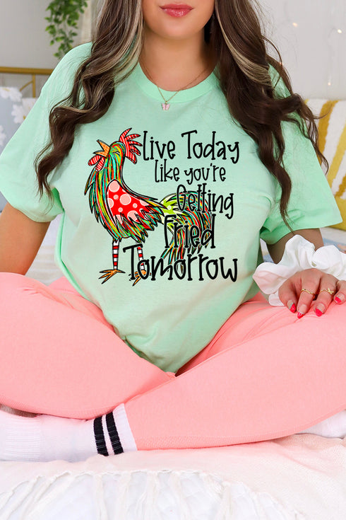 Getting Fried Tomorrow Short Sleeve Relaxed Fit T-Shirt