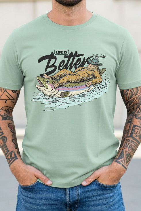 Life Is Better Floatin' Short Sleeve Relaxed Fit T-Shirt