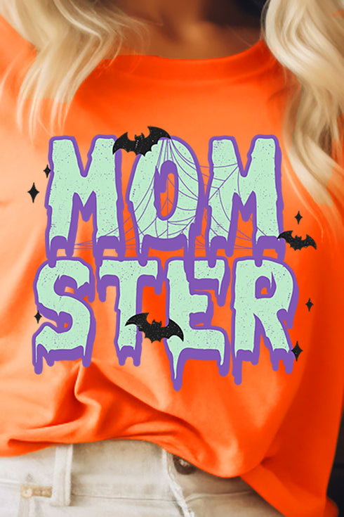 Momster Short Sleeve Relaxed Fit T-Shirt