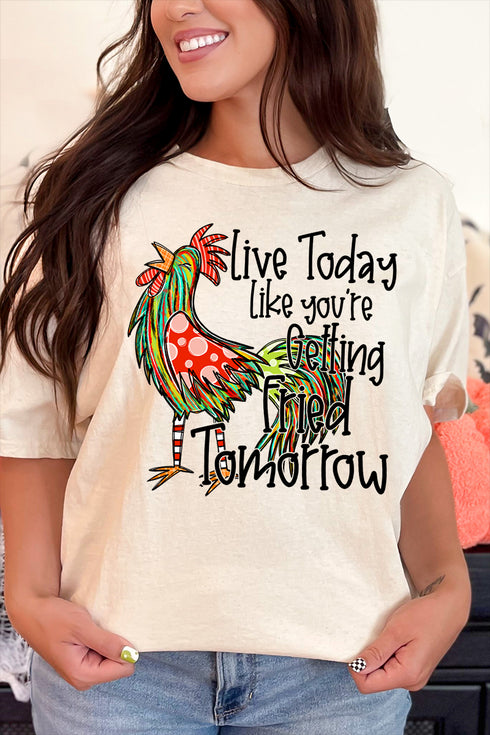 Getting Fried Tomorrow Short Sleeve Relaxed Fit T-Shirt