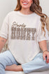 Leopard Howdy Honey Short Sleeve Relaxed Fit T-Shirt