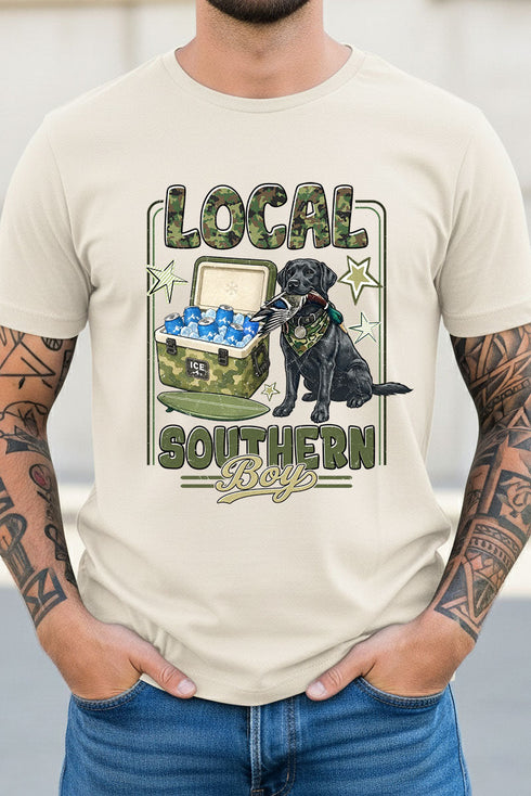 Local Southern Boy Short Sleeve Relaxed Fit T-Shirt