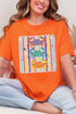 Hot Crab Summer Bright Leopard Short Sleeve Relaxed Fit T-Shirt