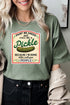 Paint Me Green And Call Me A Pickle Short Sleeve Relaxed Fit T-Shirt