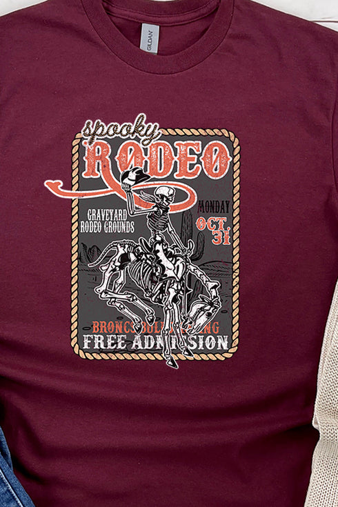 Rodeo Spooky Short Sleeve Relaxed Fit T-Shirt