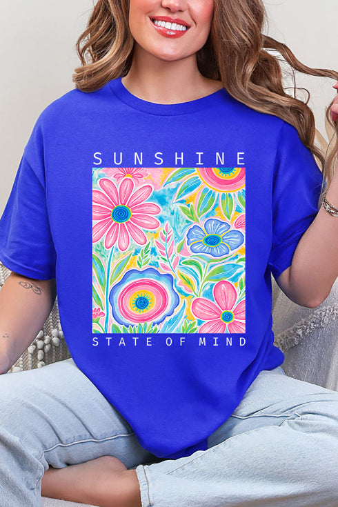Sunshine State Of Mind Short Sleeve Relaxed Fit T-Shirt