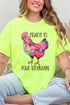 Fluent In Fowl Language Short Sleeve Relaxed Fit T-Shirt