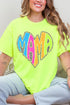 Wild Mama Bright Leopard Short Sleeve Relaxed Fit T-Shirt
